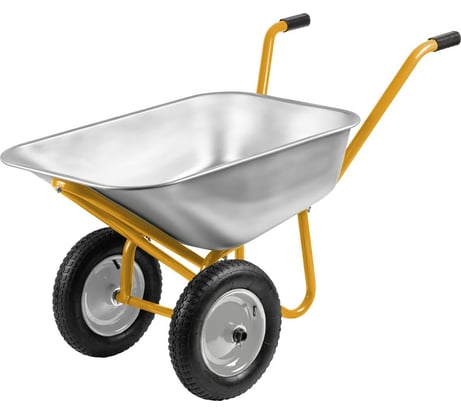 Строительная двухколесная тачка 110 л СИБИН 39905