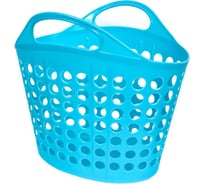 Голубая корзинка ПластикЛюкс 10кг 415