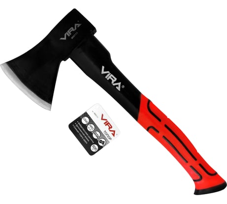 Топор 600г с фибергласовой ручкой VIRA 900111