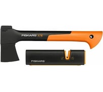 Промонабор Fiskars: топор Х7 + точилка 1020183