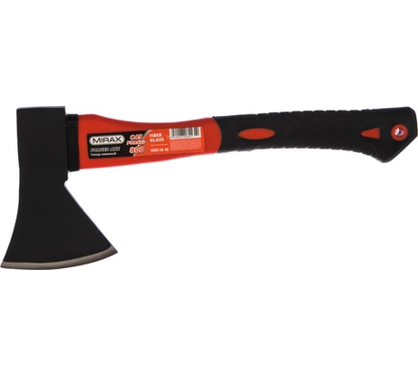 Топор со стеклопластиковой обрезиненной рукояткой MIRAX 20601-08_z01 0,8кг