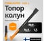 Промонабор из двух предметов Fiskars топор-колун Х21 + универсальный нож 1025436 2