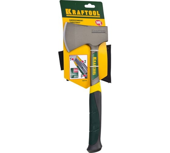 Цельнокованый компактный топор KRAFTOOL Extrem 700 г, 340 мм 20645-06_z01