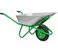 Одноколесная облегченная строительная тачка СИБРТЕХ объем 90 л, 170 кг 6896339