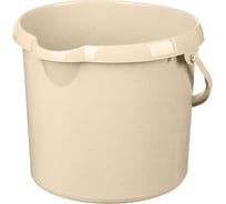 Ведро IDILAND Malta круглое 12 л бежевый 221209727/04