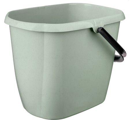 Ведро IDILAND Greenland прямоугольное 12 л зеленый флэк 221238418/04