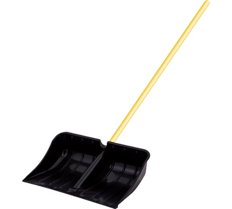 Пластиковая лопата для снега с черенком Спец Зима №9 ЗИ-00483