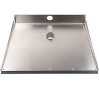 Алюминиевая лопата для снега без черенка Спец Движок 3-бортная, 500х600 мм КПБ-3Б-500Н