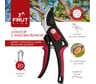 Секатор с наковаленкой и пластиковыми ручками FRUT CLUB 402310