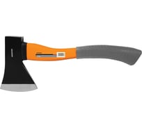 Топор с фибергласовой обрезиненной ручкой 1 кг Кратон 2 15 04 006