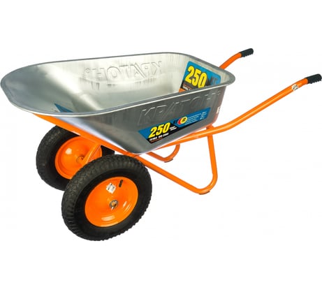 Усиленная строительная тачка Кратон WB-250D 5 06 01 025