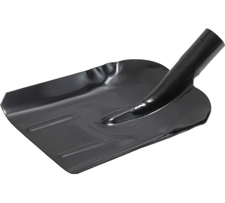 Совковая лопата КЭС 230x265 мм, ребра жесткости, без черенка 21010005