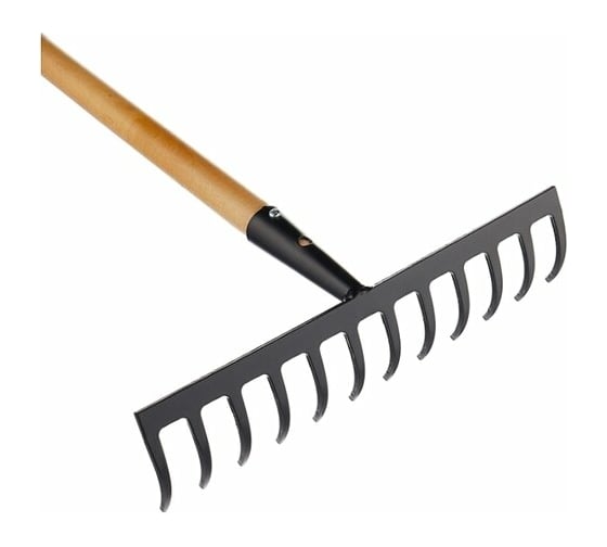 Грабли (универсальные, деревянный черенок) FISKARS SolidTM 1026725