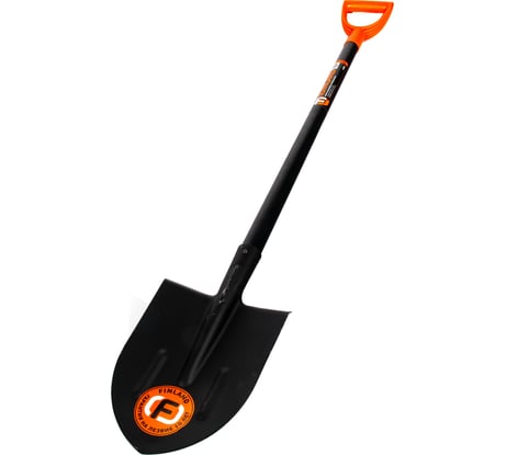 Остроконечная штыковая лопата с ребрами жесткости Центроинструмент FINLAND 1464-Ч