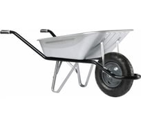 Тачка (одноколесная, 100 л, оцинкованная, колесо пневматическое, 400 мм) Haemmerlin CARGO EXCELLIUM PLUS 301141610