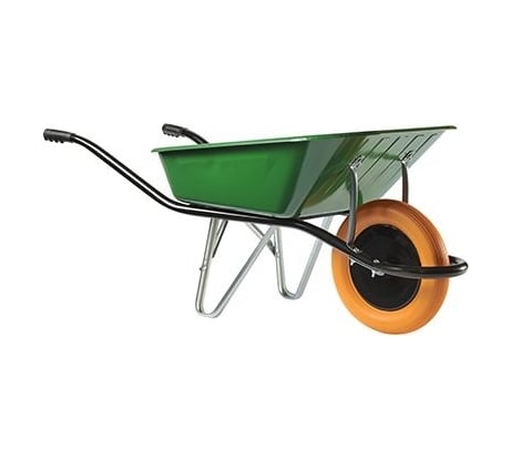 Тачка (одноколесная, 100 л, крашеная, колесо полипропилен, 380 мм) Haemmerlin CARGO MEDIUM 324007801