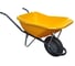 Тачка (одноколесная, 110 л, желтая, колесо пневматическое, 400 мм) Haemmerlin CARGO PICK UP YELLOW 301240101 2