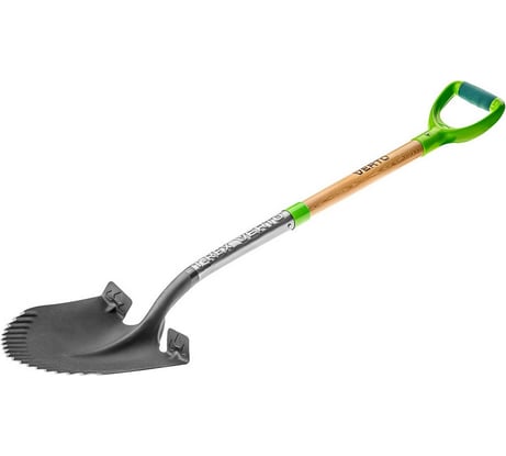 Лопата (штык заостренный, деревянный черенок) VERTO 15G001