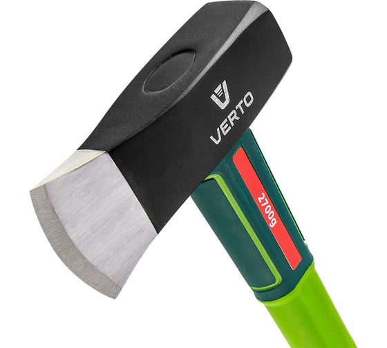 Топор 3900 г (вес обуха 2700 г, топорище из стекловолокна) VERTO 05G203