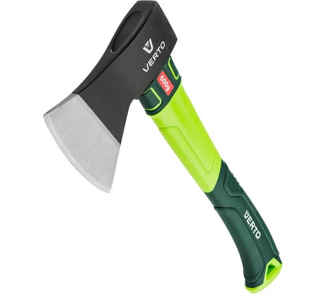 Универсальный топор с топорищем из стекловолокна, 860 г, вес обуха 600 г VERTO 05G201