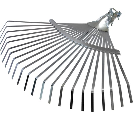 Регулируемые веерные грабли DON GAZON 22 оцинкованных зуба, 380 мм 126-0380 54972