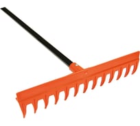Пластиковые сверхпрочные грабли с черенком DON GAZON 004-0009 51258