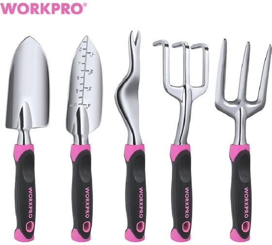 Набор садовых инструментов WORKPRO 5 предметов WP206804