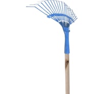 Грабли ООО Агростройлидер веерные пластинчатые 20-ти зубые порошковая окраска с черенком в сборе l=1,5 м САД-09.06.22