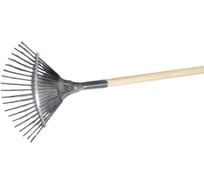 Грабли ООО Агростройлидер веерные пластинчатые 20-ти зубые оцинк.сталь с черенком в сборе l=1,5 м САД-09.09.11