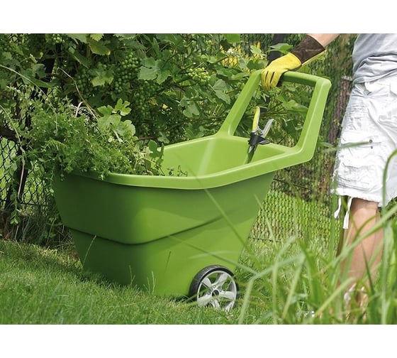 Тачка, оливковый 85 л Prosperplast LOADGO IWO85S-370U