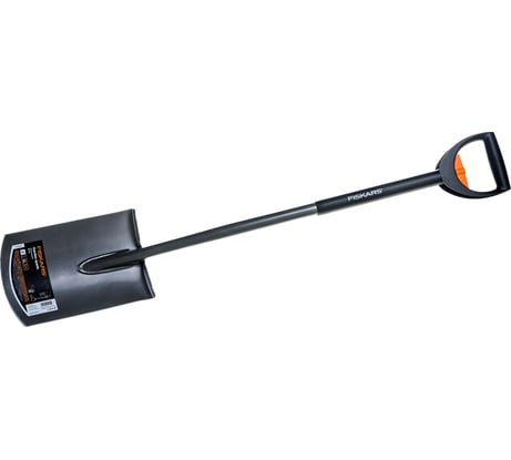 Телескопическая садовая лопата с закругленным лезвием Fiskars 1000620
