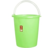 Пластиковое ведро Darel Plastic 12 л, зеленое, d 29.5 см, h 31 см 066218