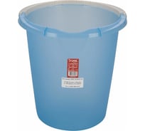 Пластиковое ведро Darel Plastic 12 л, синее, d 29.5 см, h 31 см 066219