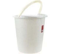 Пластиковое ведро Darel Plastic 12 л, мрамор, d 29.5 см, h 31 см 066220