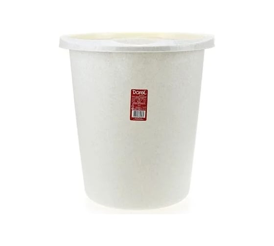 Пластиковое ведро Darel Plastic 12 л, мрамор, d 29.5 см, h 31 см 066220