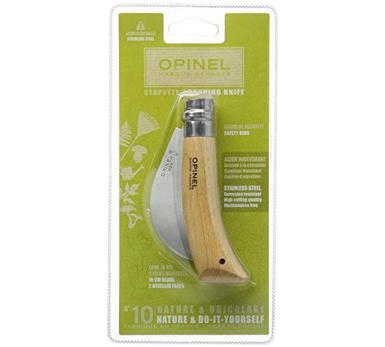 Складной садовый нож Opinel №10 VRI 1131102