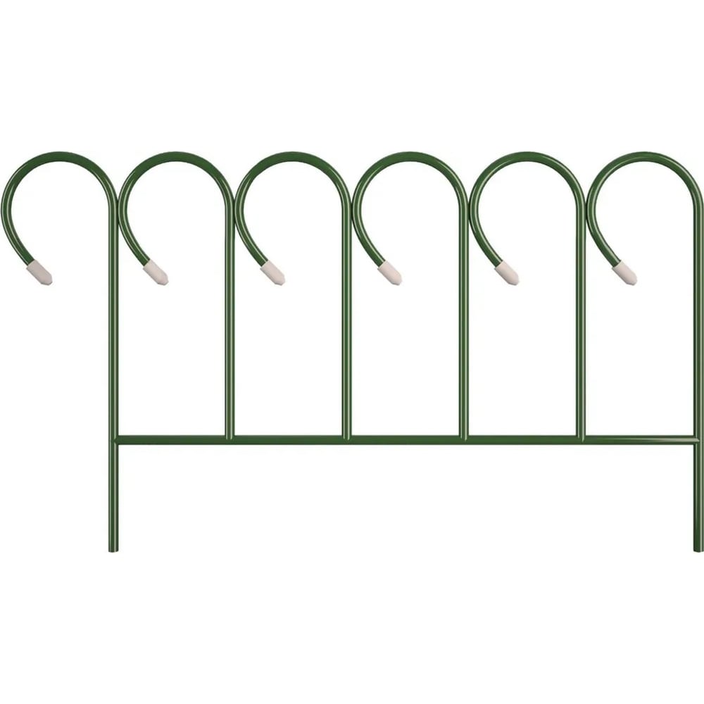 Декоративный металлический забор Зри в корень Д- 3,8 м, В- 0,5 м, 5 ...