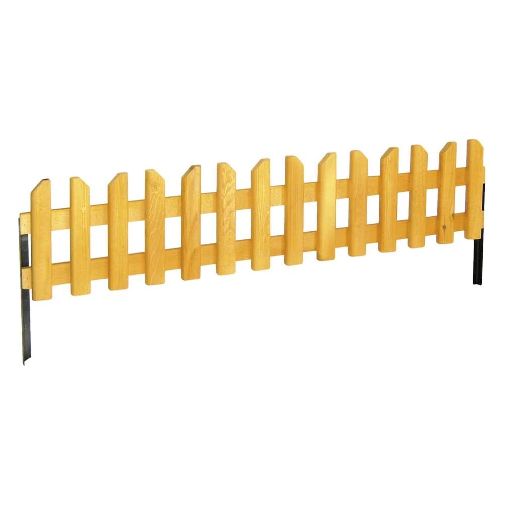 Декоративный деревянный забор Зри в корень L - 1.2 м, H - 250 мм ...