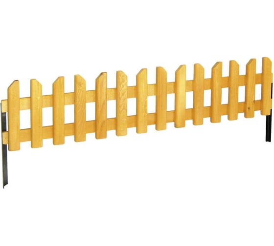 Декоративный деревянный забор Зри в корень L - 1.2 м, H - 250 мм ...