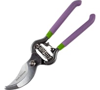 Прямой секатор DON GAZON обрезиненные рукоятки, 200 мм 249709