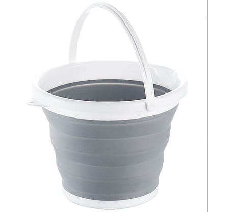 Складное ведро Homium 10л Homium sil_3007
