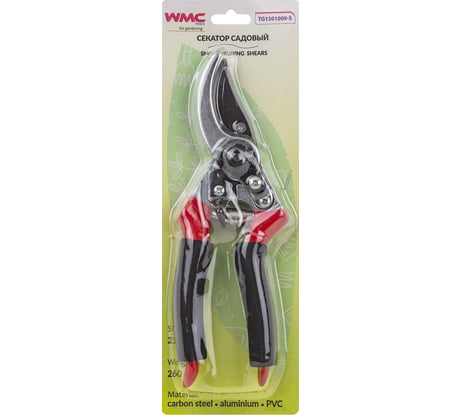 Садовый секатор WMS Tools WMC-TG1301009-S
