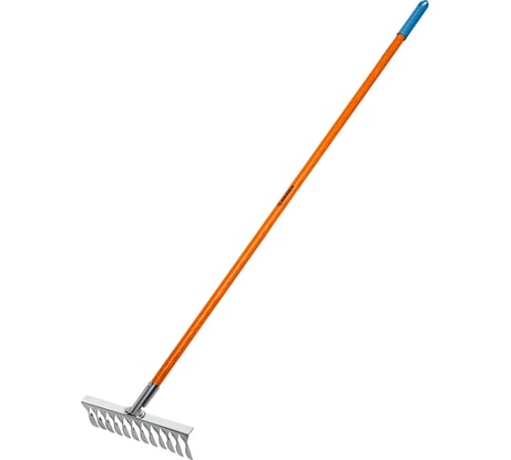 Садовые грабли Grinda Proline ps-12 fiber 380x100x1530 мм, 12 витых зубцов 39482-12
