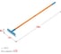Садовые грабли Grinda Proline pr-12s fiber 310x80x1500 мм, 12 прямых зубцов 39652 5