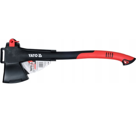 Плотницкий топор YATO 1400 гр 60 см, нейлоновая прорезиненная ручка YT-80073