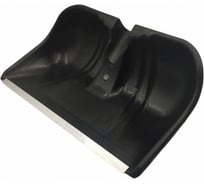 Снеговая лопата ЛЕТО п/эт. 450x290мм d36мм черная №5 без черенка 22348