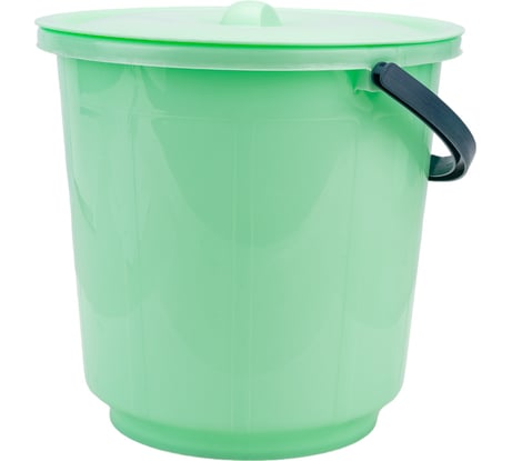 Ведро с крышкой для пищевых продуктов ОНЕСТ 10 л., mix ВК-01