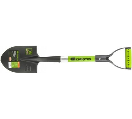 Дачная штыковая лопата, фибергласовый черенок СИБРТЕХ 61475