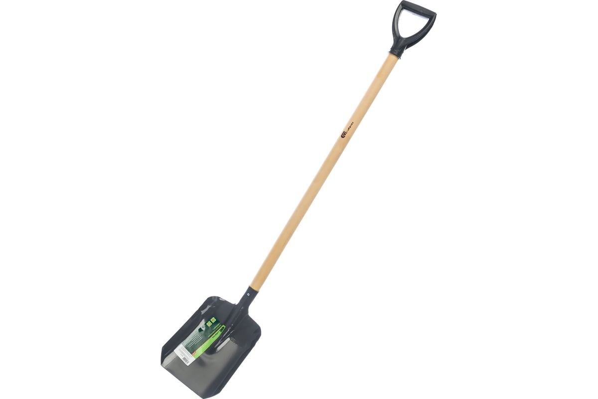 Совковая лопата, лакированный черенок СИБРТЕХ 61459 -  для сада и .