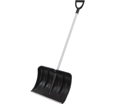 Полипропиленовая лопата 530 х 370 мм с черенком, СИБРТЕХ Россия 61494